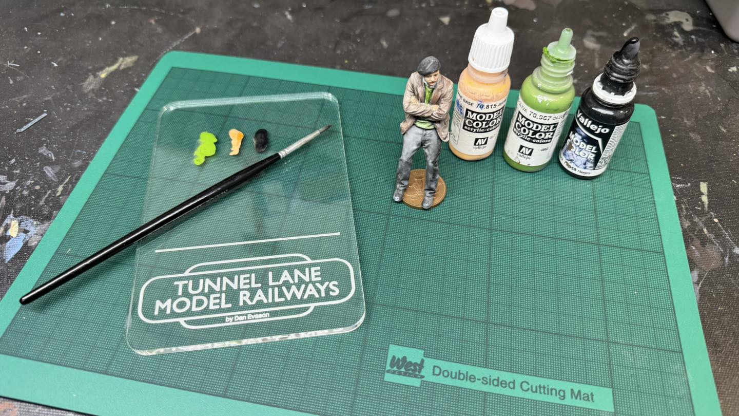 A Tunnel Lane Models Railways acrylic Painting Pad