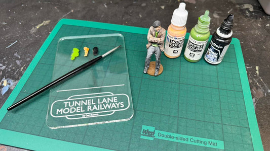 A Tunnel Lane Models Railways acrylic Painting Pad